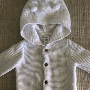 CARTER’s Baby Girl Button-Front Cardigan